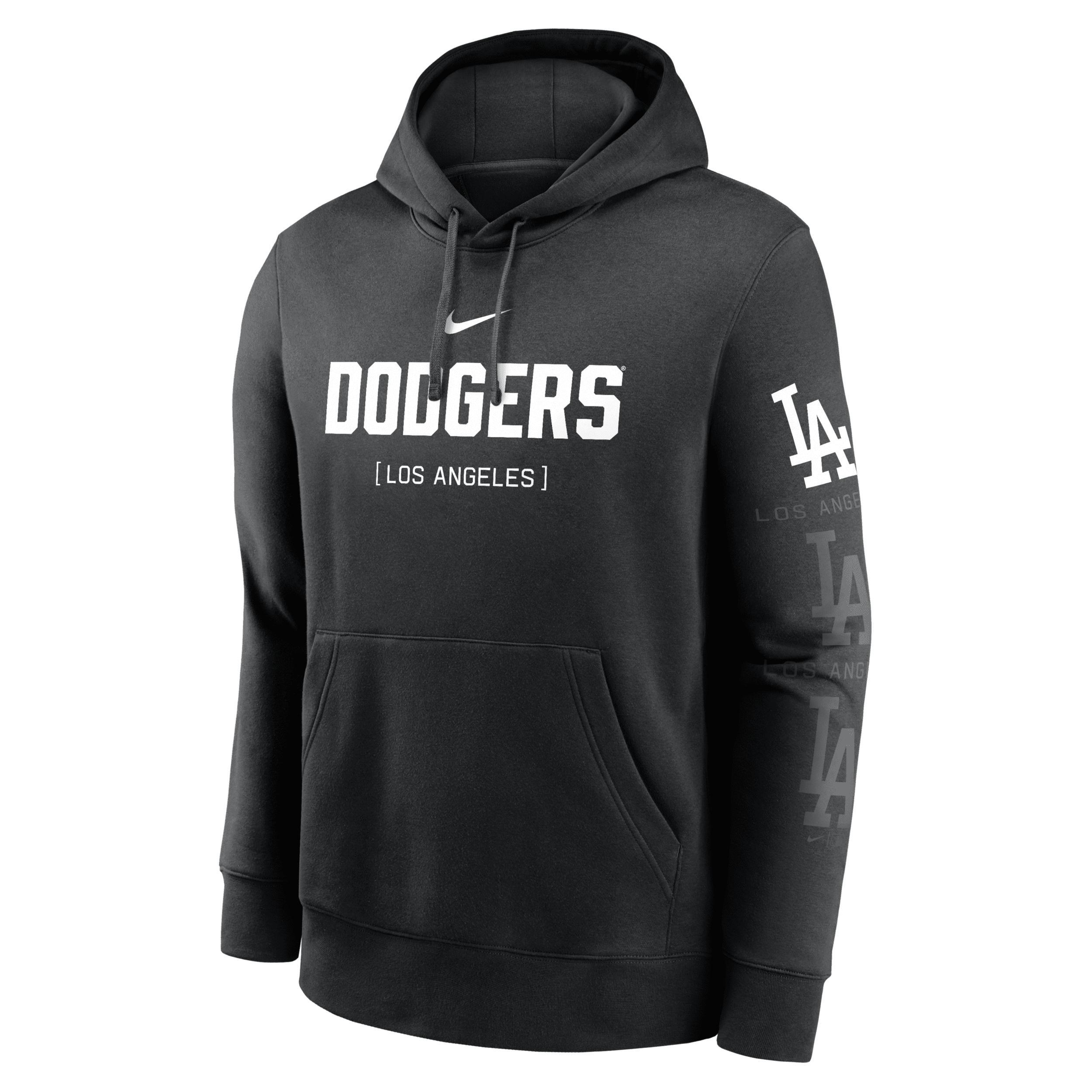 Los Angeles Dodgers Fashion Club Nike Men's MLB Pullover Hoodie Product Image