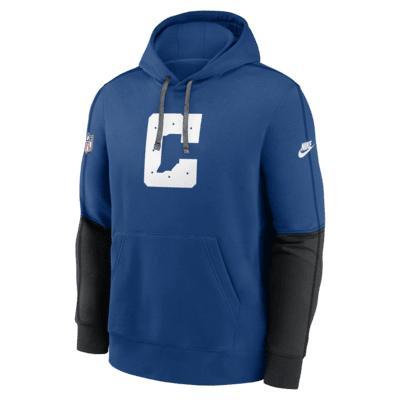 Indianapolis Colts Logo Team Issue Club Nike Men's NFL Pullover Hoodie Product Image