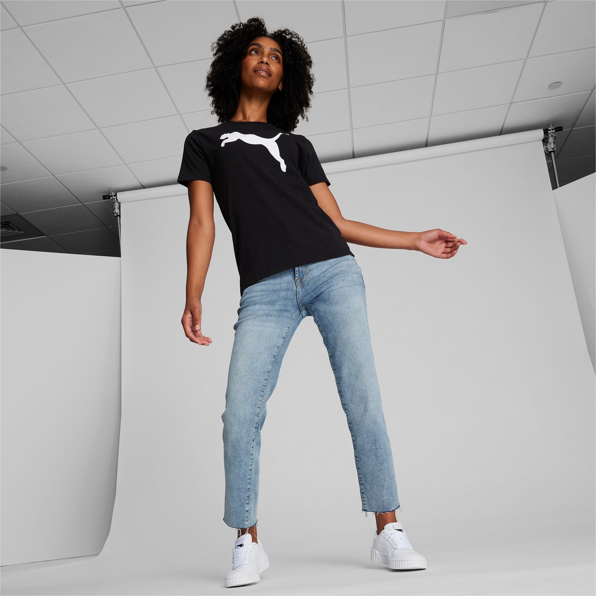 PUMA Essentials Big Cat Logo Women's T-Shirt Product Image