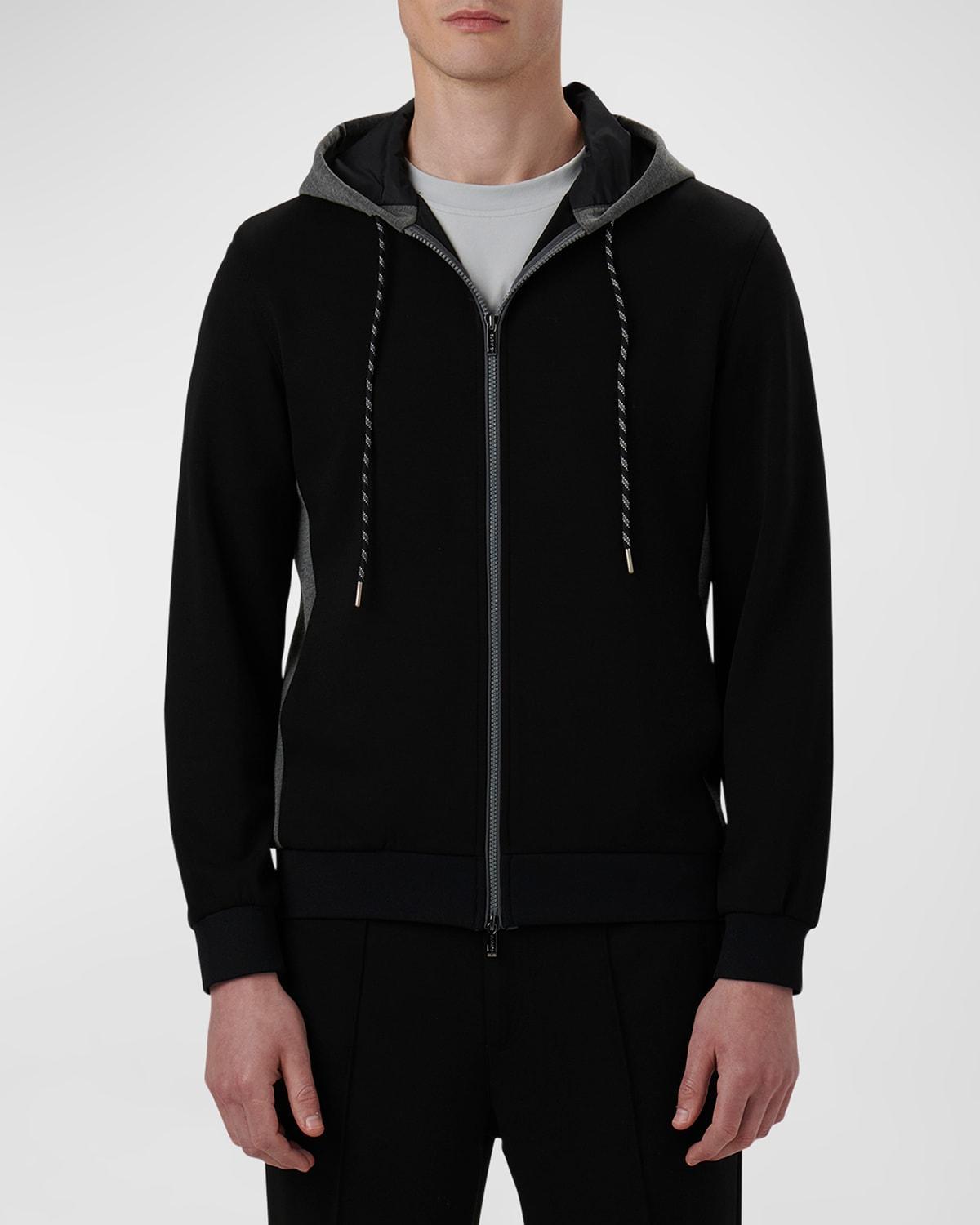 Mens Soft Touch Full-Zip Hooded Jacket Product Image