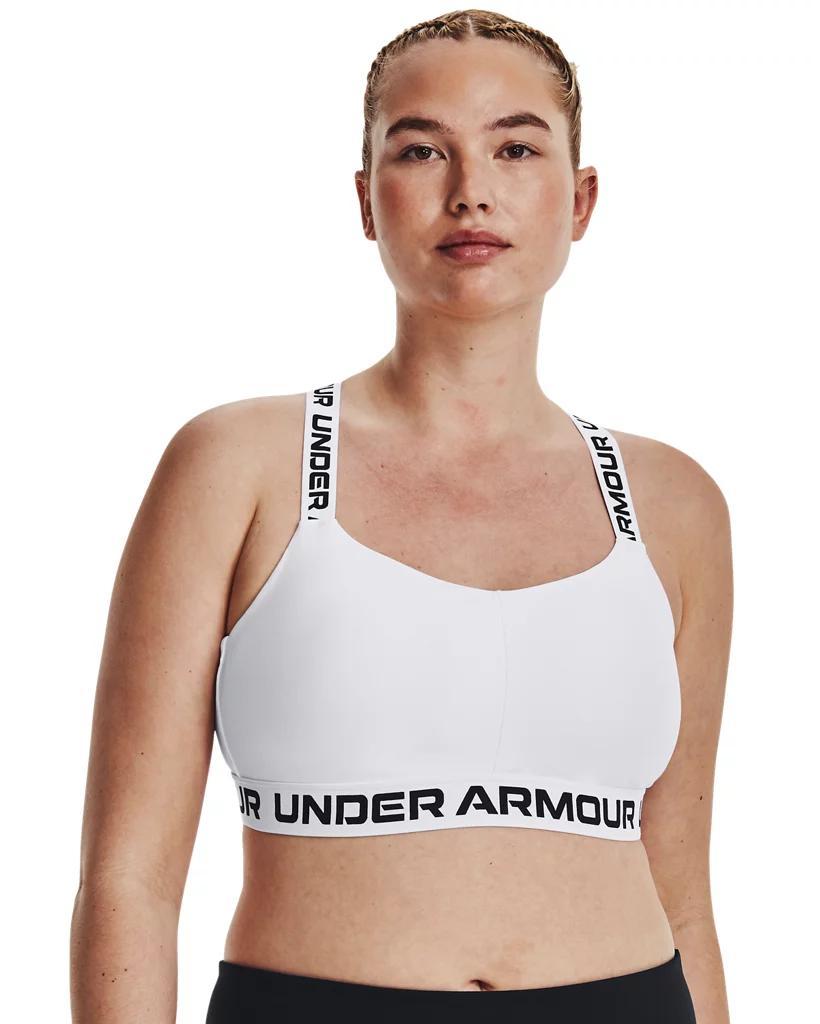 Women's UA Crossback Strappy Low Sports Bra Product Image