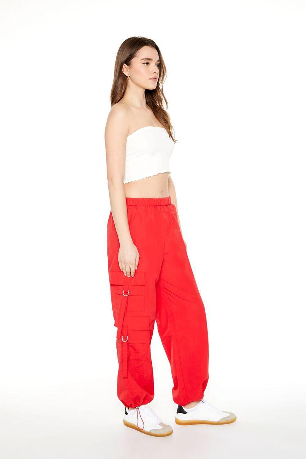 Drawstring Utility Cargo Pants | Forever 21 Product Image