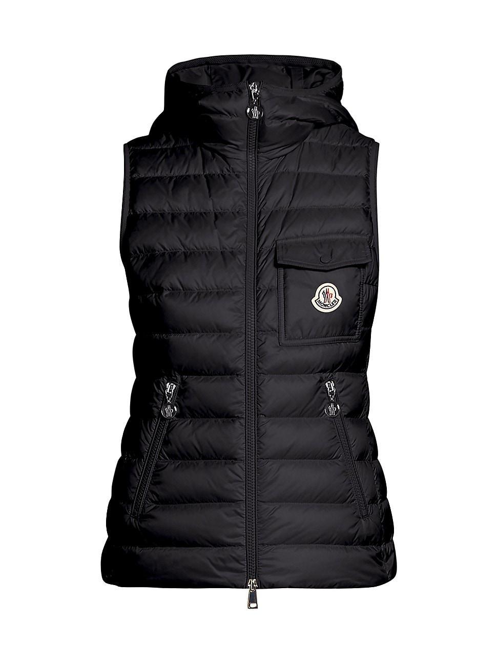 Moncler Glygos Quilted Nylon Hooded Down Vest Product Image