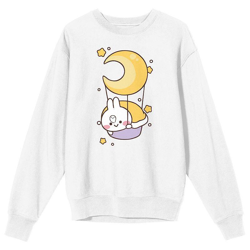 Mens Mimi & Neko Mimi on Hot Sweatshirt White Product Image