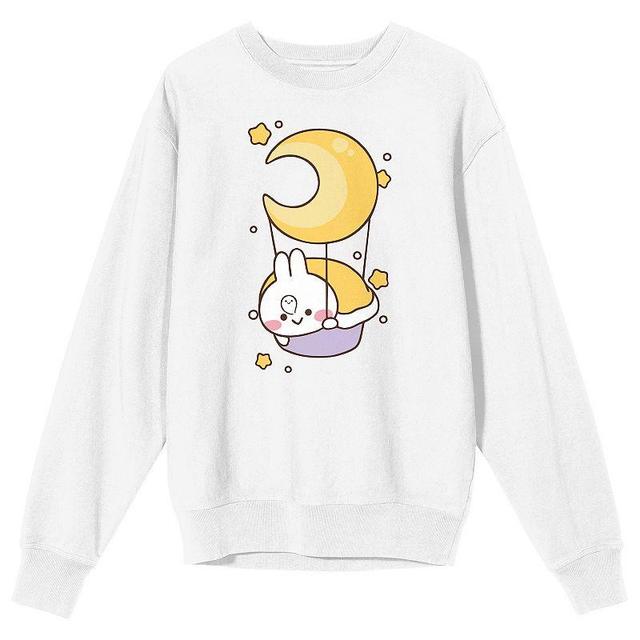 Mens Mimi & Neko Mimi on Hot Sweatshirt White Product Image