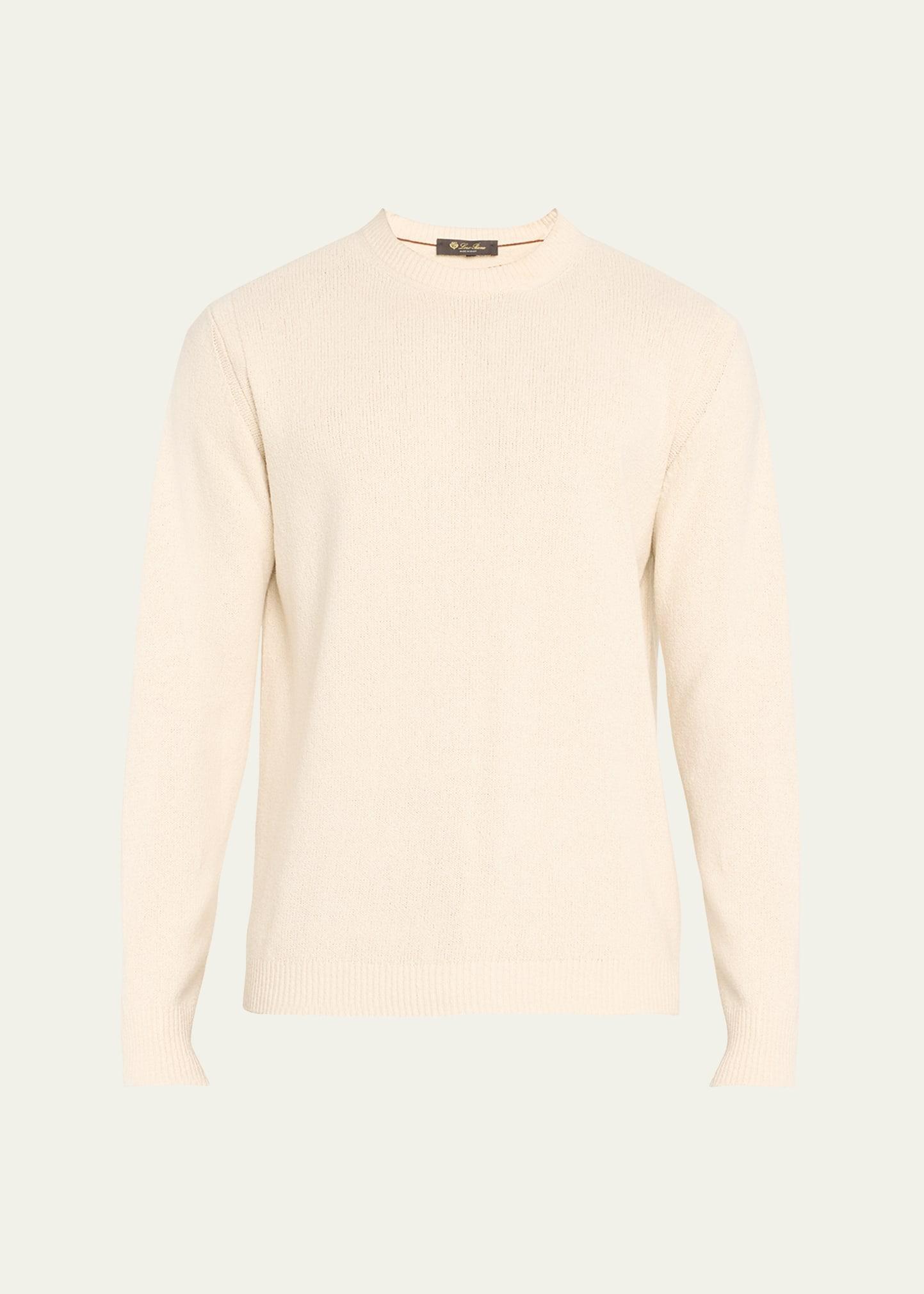 Mens Yatta Silk Crewneck Sweater Product Image