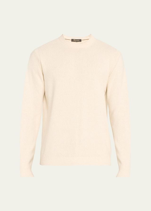 Mens Yatta Silk Crewneck Sweater Product Image