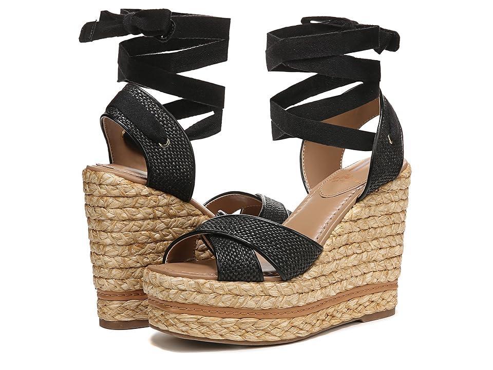 Sam Edelman Vaughn Ankle Wrap Espadrille Platform Wedge Sandal Product Image