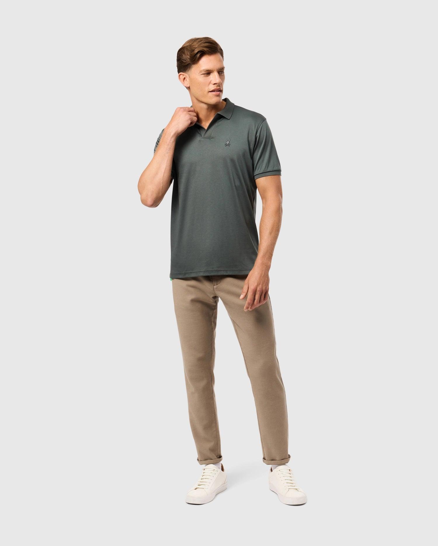 MENS BROADWAY MERCERIZED PIMA POLO SHIRT - B6K891D200 Product Image