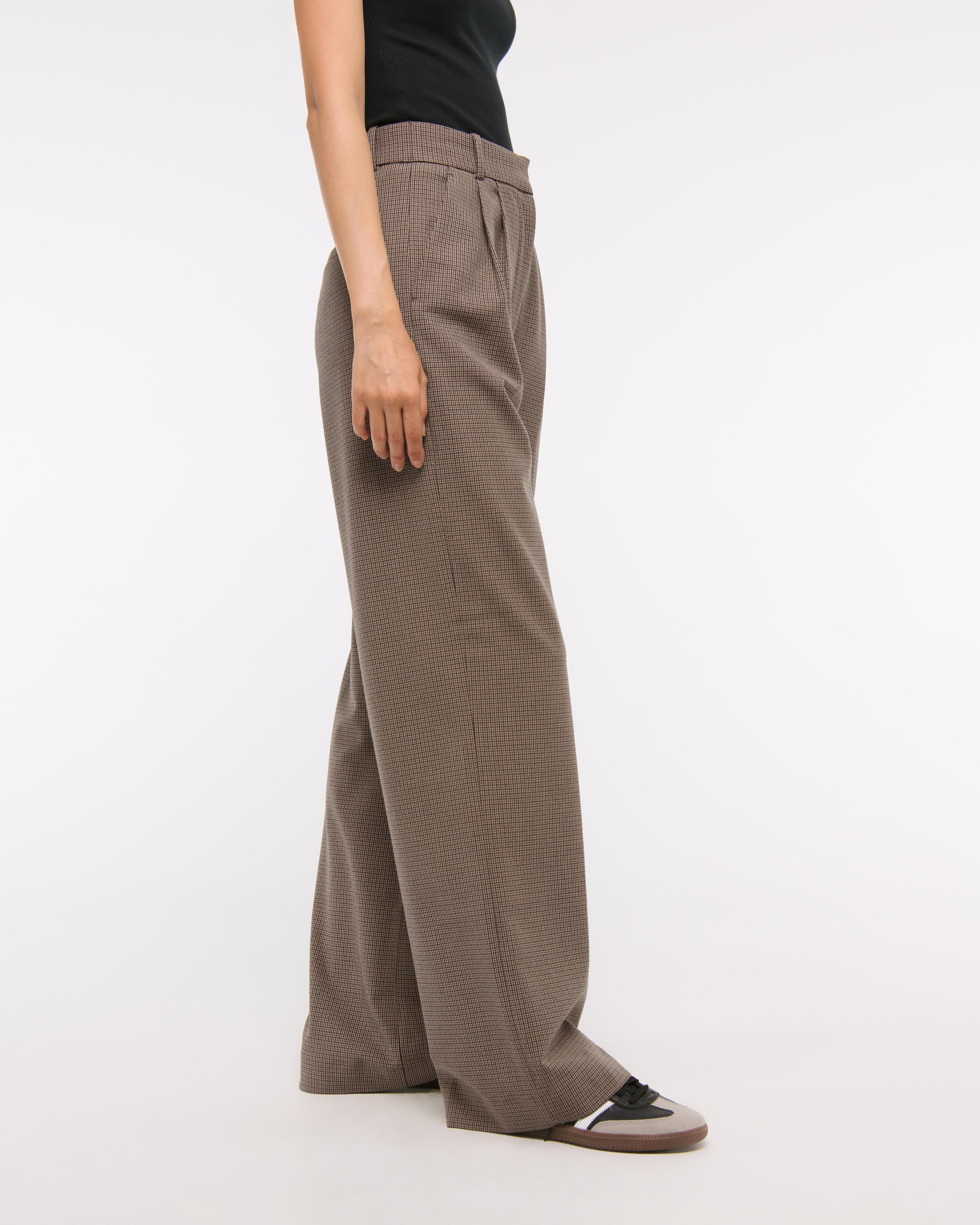 A&F Sloane Tailored Wide Leg Pant Product Image