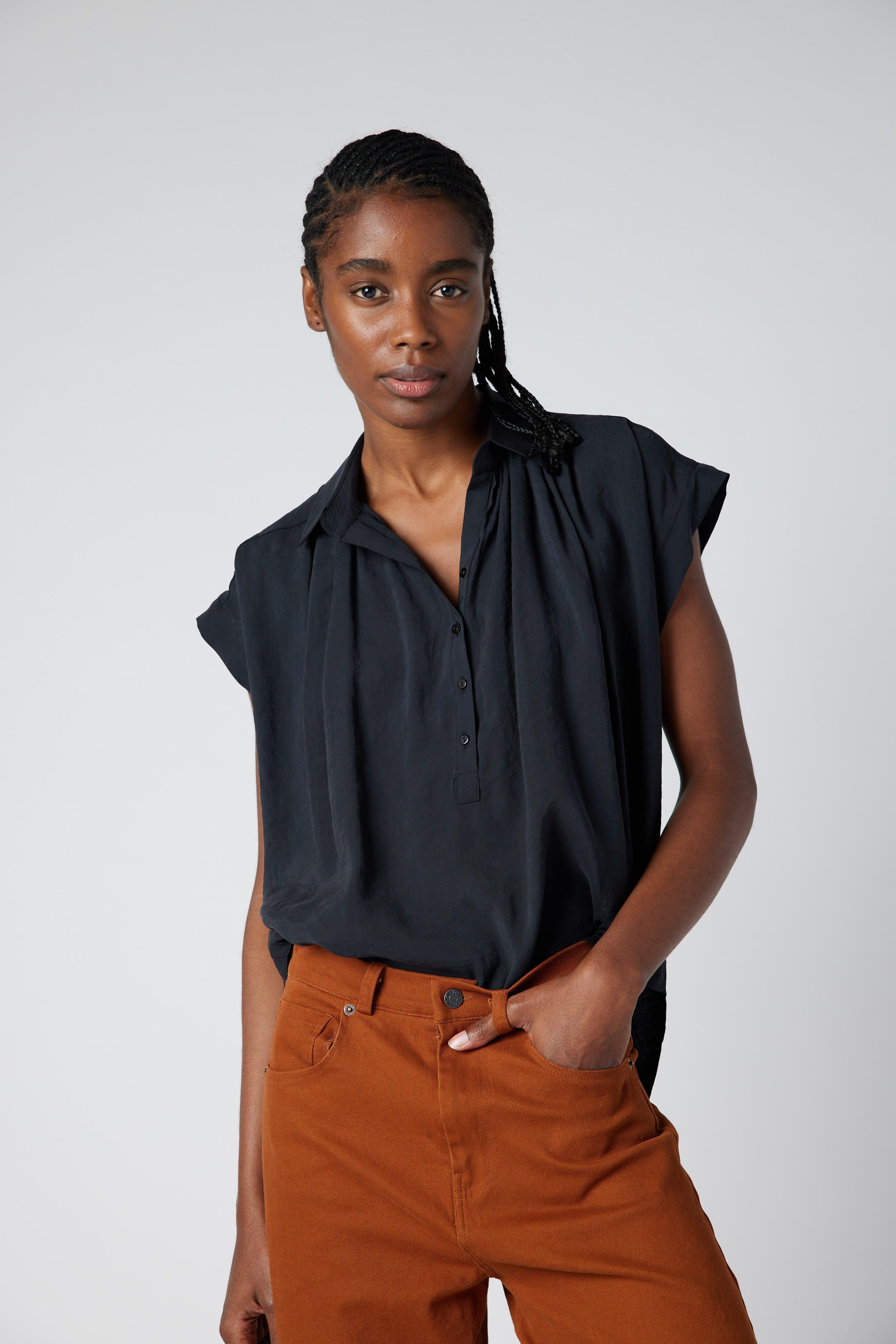 The Nonchalant Oversized Voile Blouse Product Image