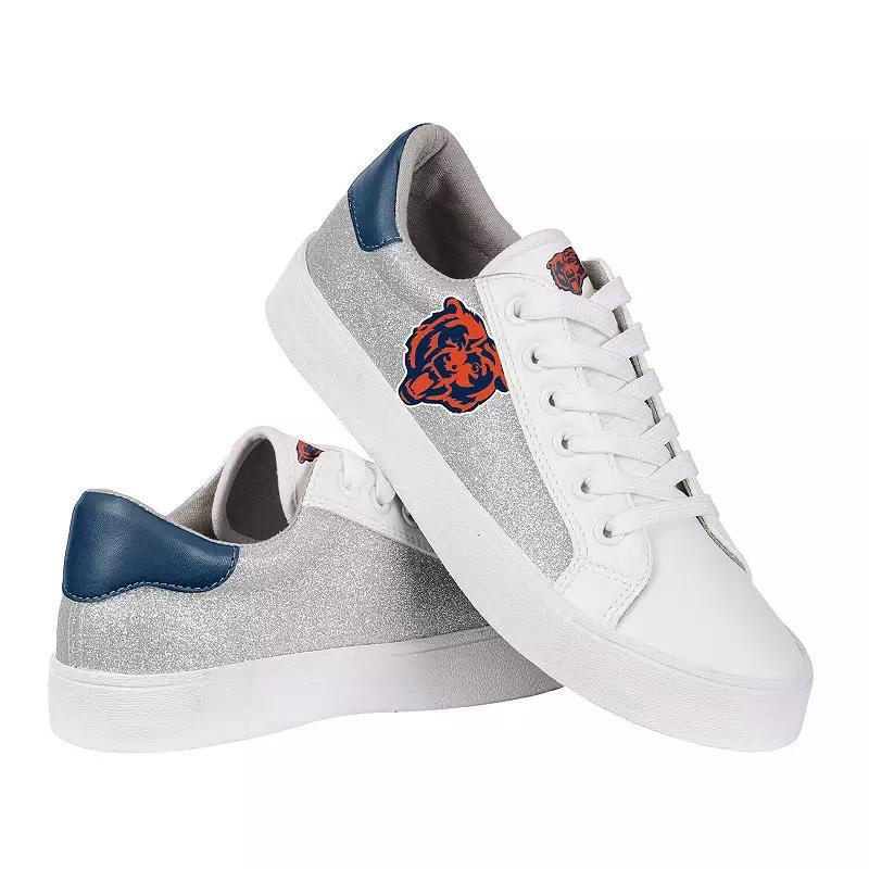 Womens FOCO Chicago Bears Glitter Sneakers Product Image