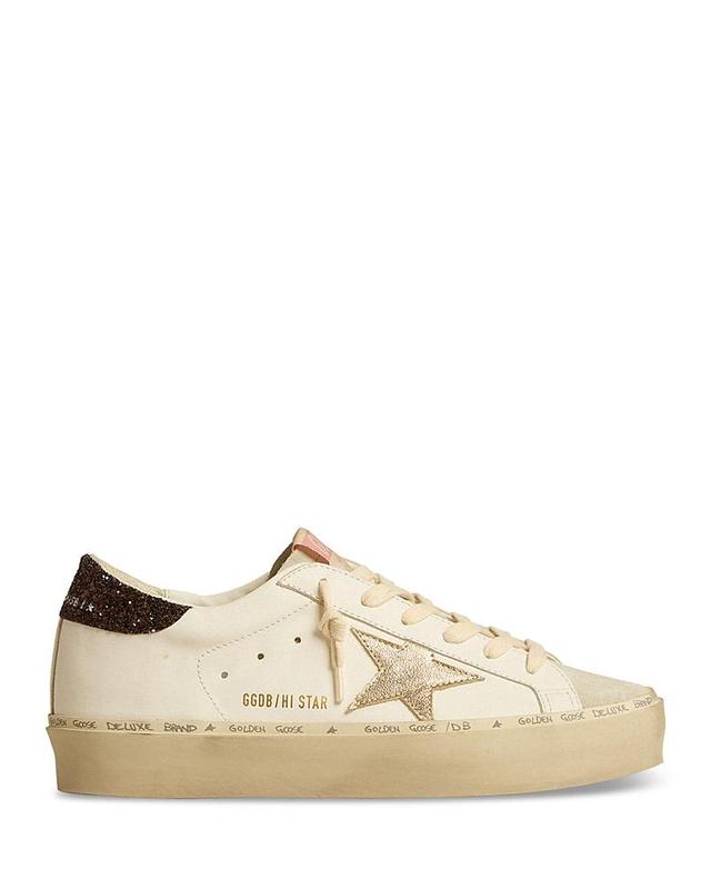 Golden Goose Womens Hi Star Low Top Sneakers Product Image