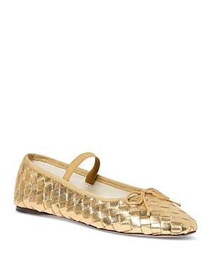 Loeffler Randall Womens Mary Jane Bow Ballet Flats Product Image