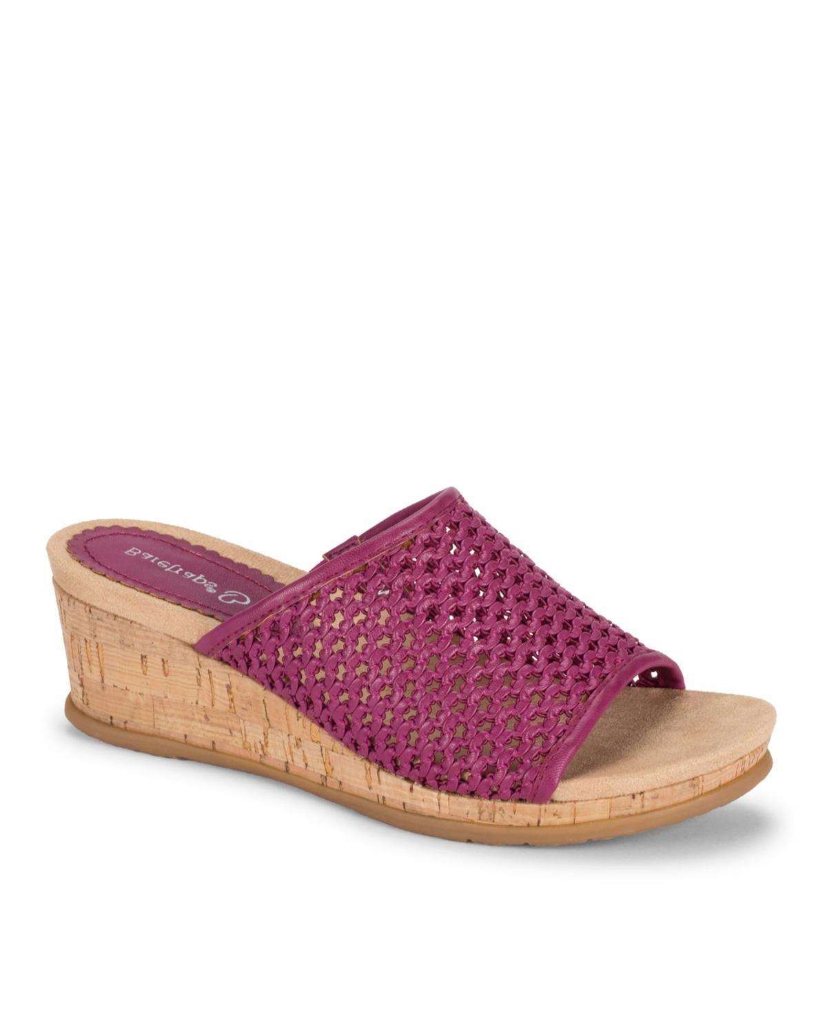 Baretraps Womens Flossey Slide Wedge Sandals Product Image