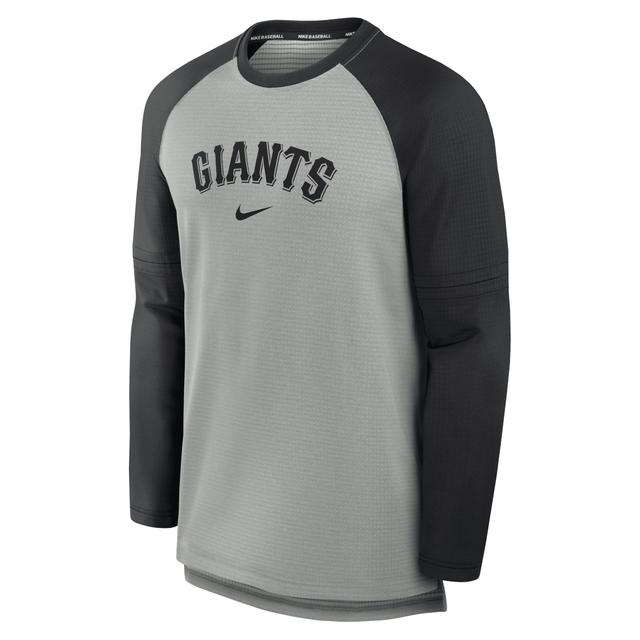 Los Angeles Dodgers Authentic Collection Game Time Nike Men's Breathe MLB Long-Sleeve T-Shirt Product Image