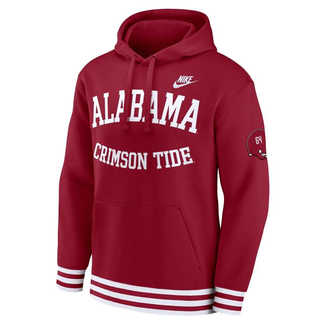 Alabama Crimson Tide Legacy Retro Men’s Nike College Pullover Hoodie Product Image