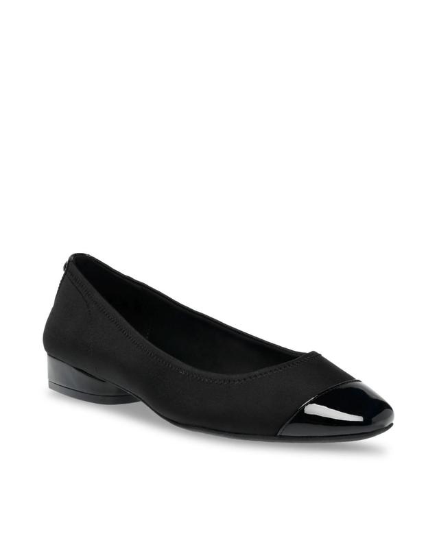 Anne Klein Womens Caroleen Cap Toe Ballet Flats Product Image