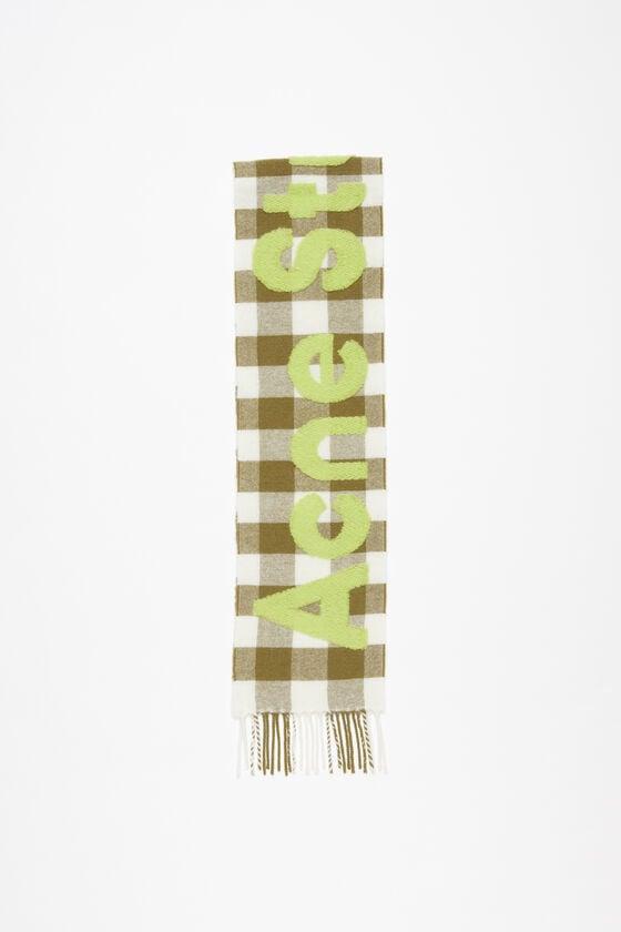 Check logo scarf - Narrow Product Image