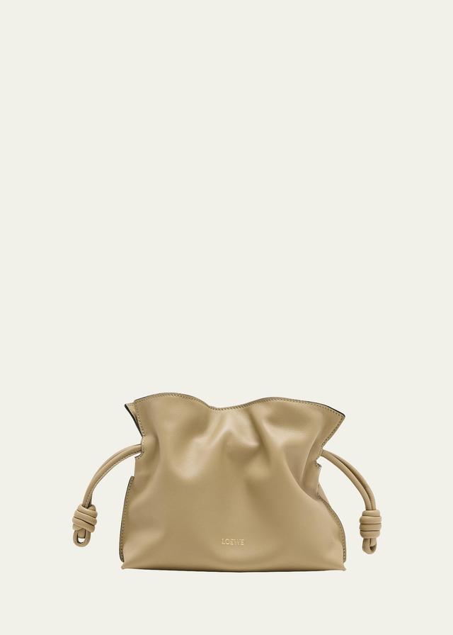 Loewe Mini Flamenco Leather Clutch Product Image