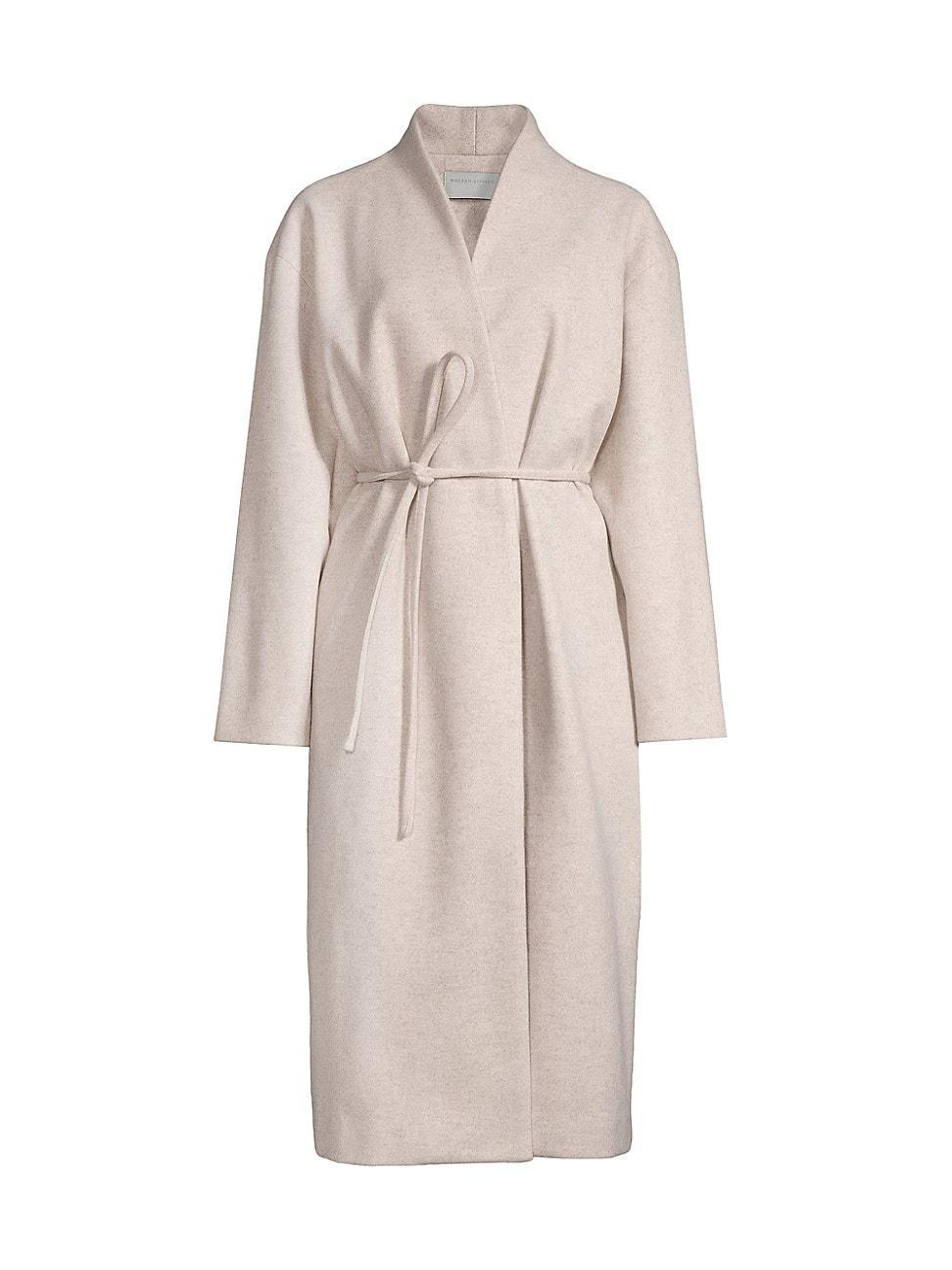 Womens Reagan Long Belted Coat Product Image