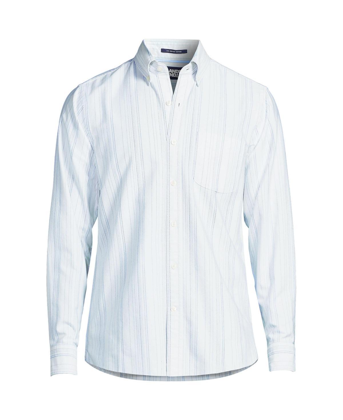 Mens Lands End Button-Down Sail Rigger Oxford Button-Down Shirt Product Image