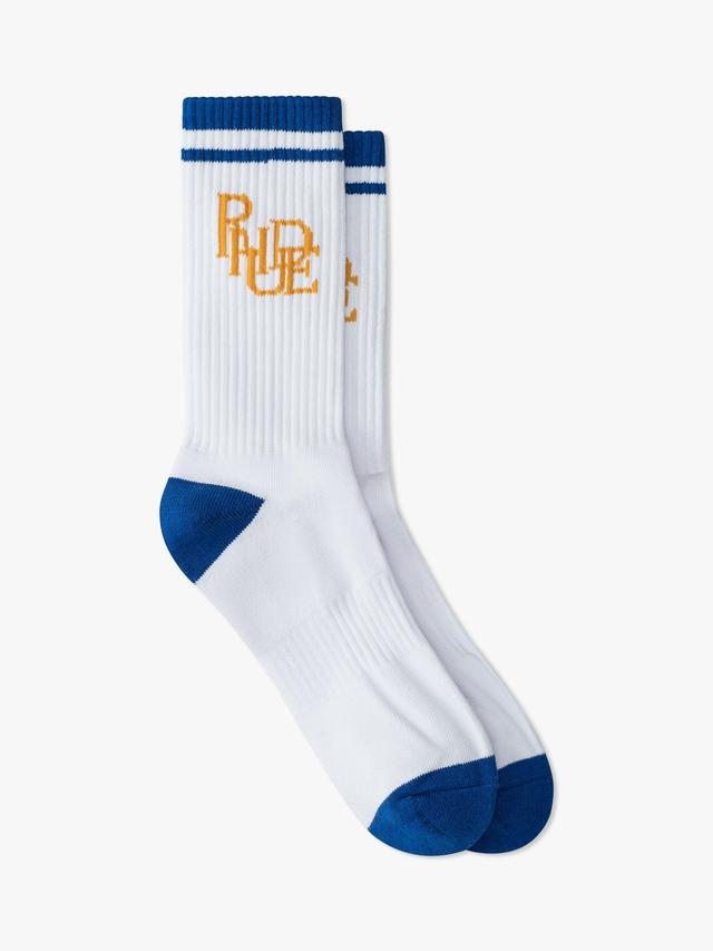 RHUDE SCRIBBLE LOGO SOCK Male Product Image