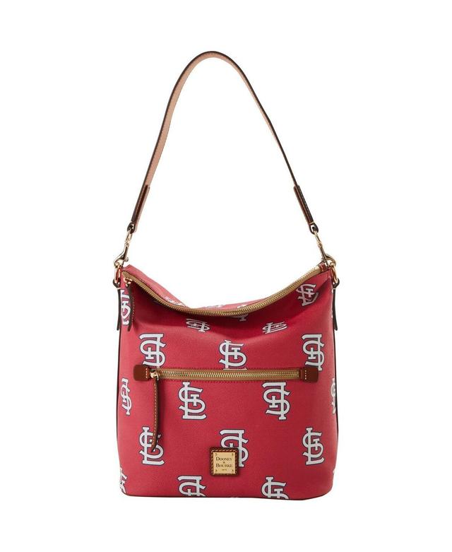 Womens Dooney & Bourke St. Louis Cardinals Sporty Monogram Large Purse Product Image