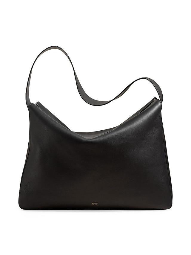 Womens Large Elena Leather Shoulder Bag Product Image