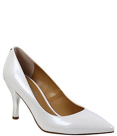 J. Renee Kanan Patent Pointed Toe Dress Pumps Product Image