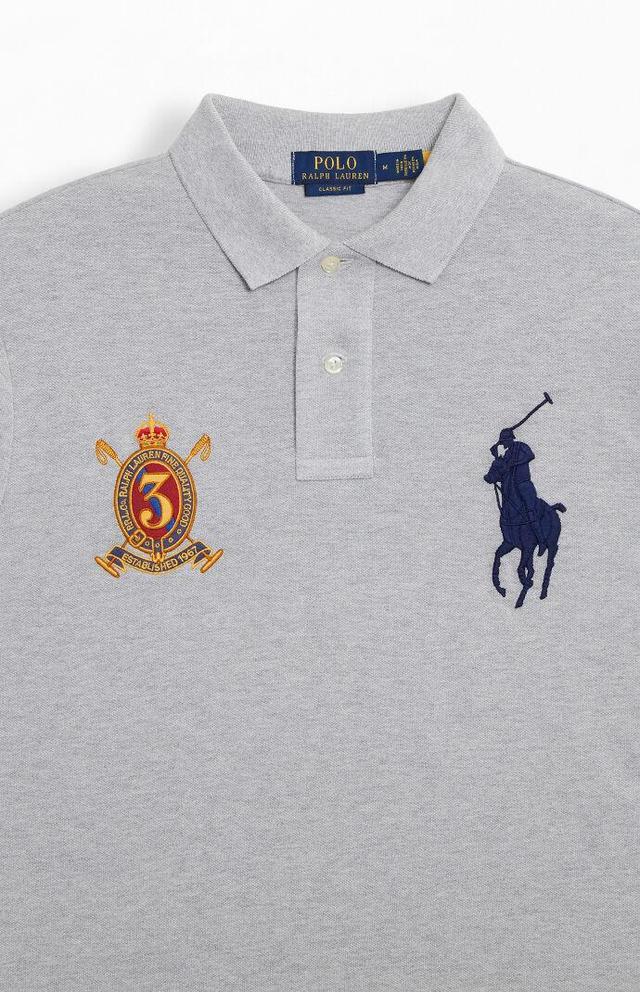 Polo Ralph Lauren Men's Classic Fit Big Pony Mesh Polo Shirt Product Image