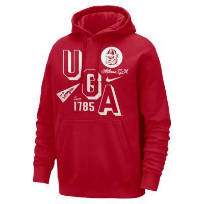 Georgia Club Nike Mens College Hoodie Product Image