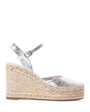 Paloma BARCELO Womens Emma Ankle Strap Espadrille Platform Wedge Pumps Product Image