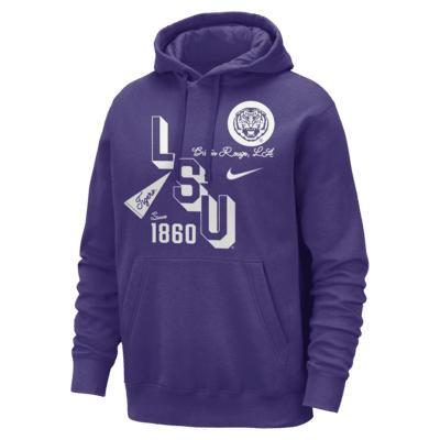 LSU Club Men's Nike College Hoodie Product Image