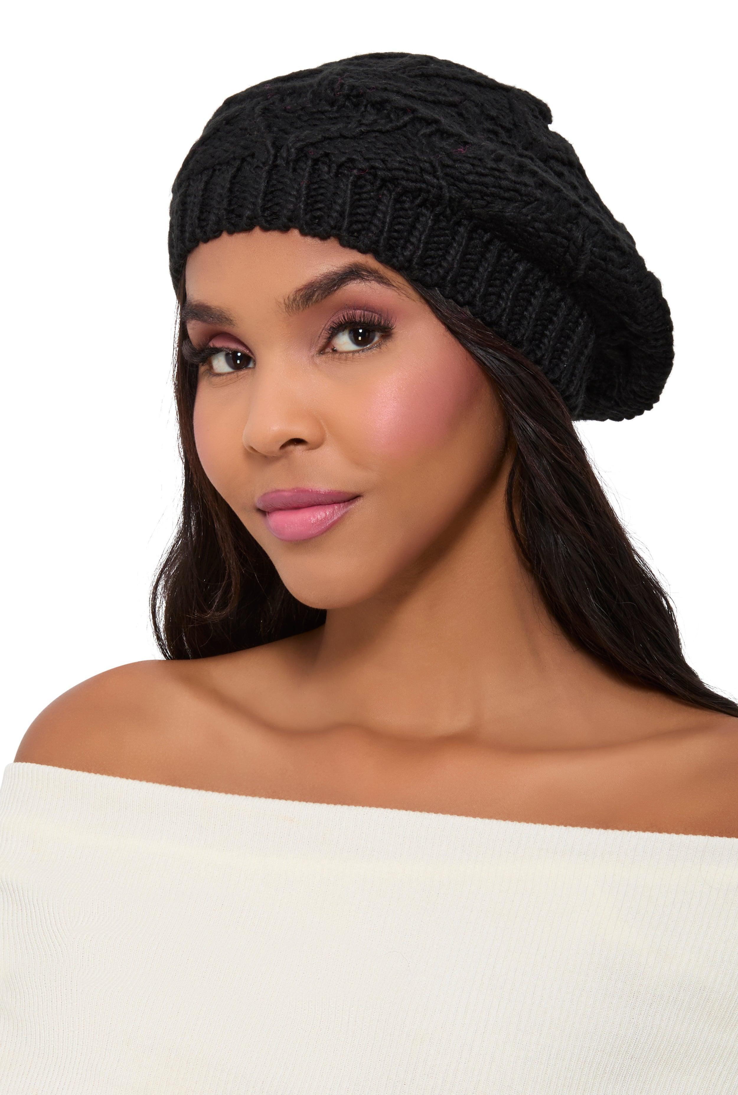 Aran Knit Beret Female product image