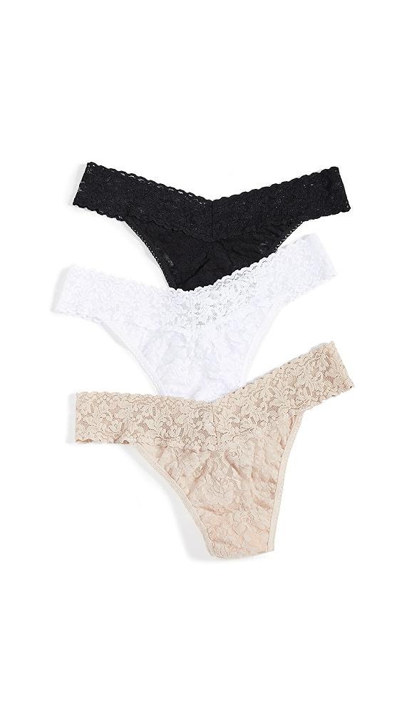 Hanky Panky Signature Lace Original Rise 3 Pack | Shopbop Product Image