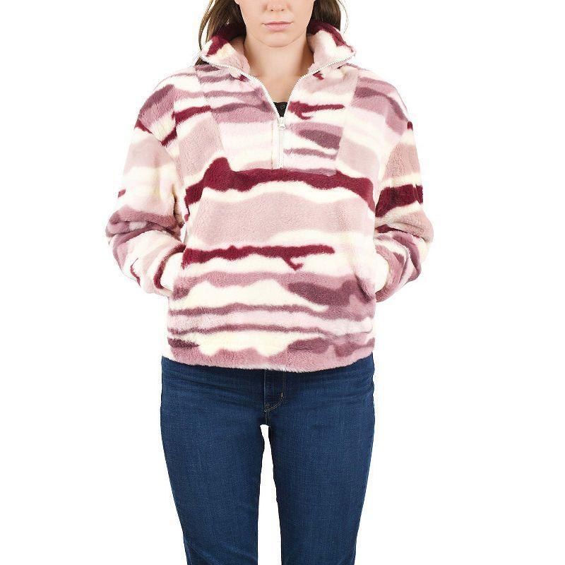 Womens Mountain and Isles No Boundaries High Pile Pullover Jacket Product Image