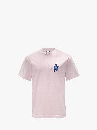 ANCHOR PATCH T-SHIRT in pink | JW Anderson US  Product Image