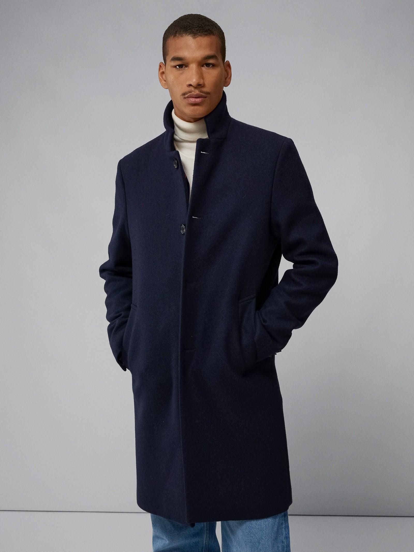 J. Lindeberg Holger Melton JL Navy Coat Product Image