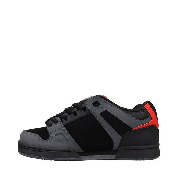 Mens DVS Celsius Skate Shoe Charcoal / Red Product Image