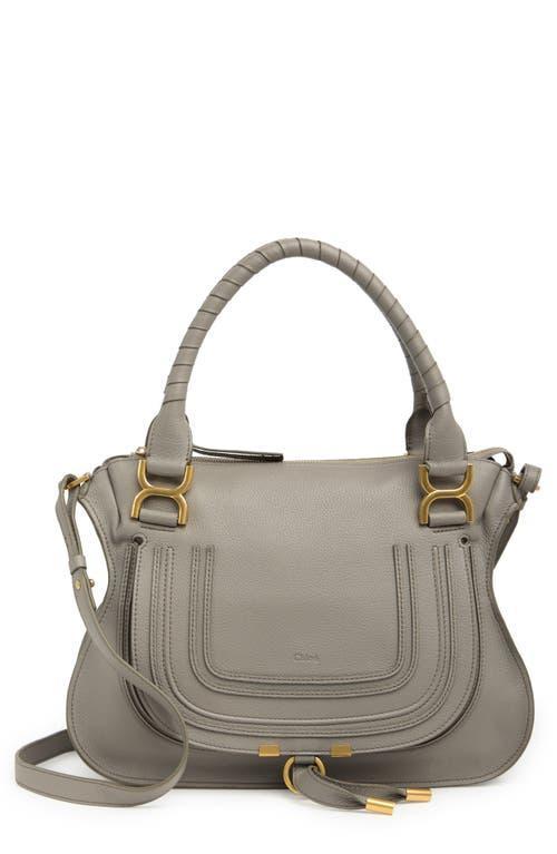 Chlo Medium Marcie Calfskin Leather Satchel Product Image