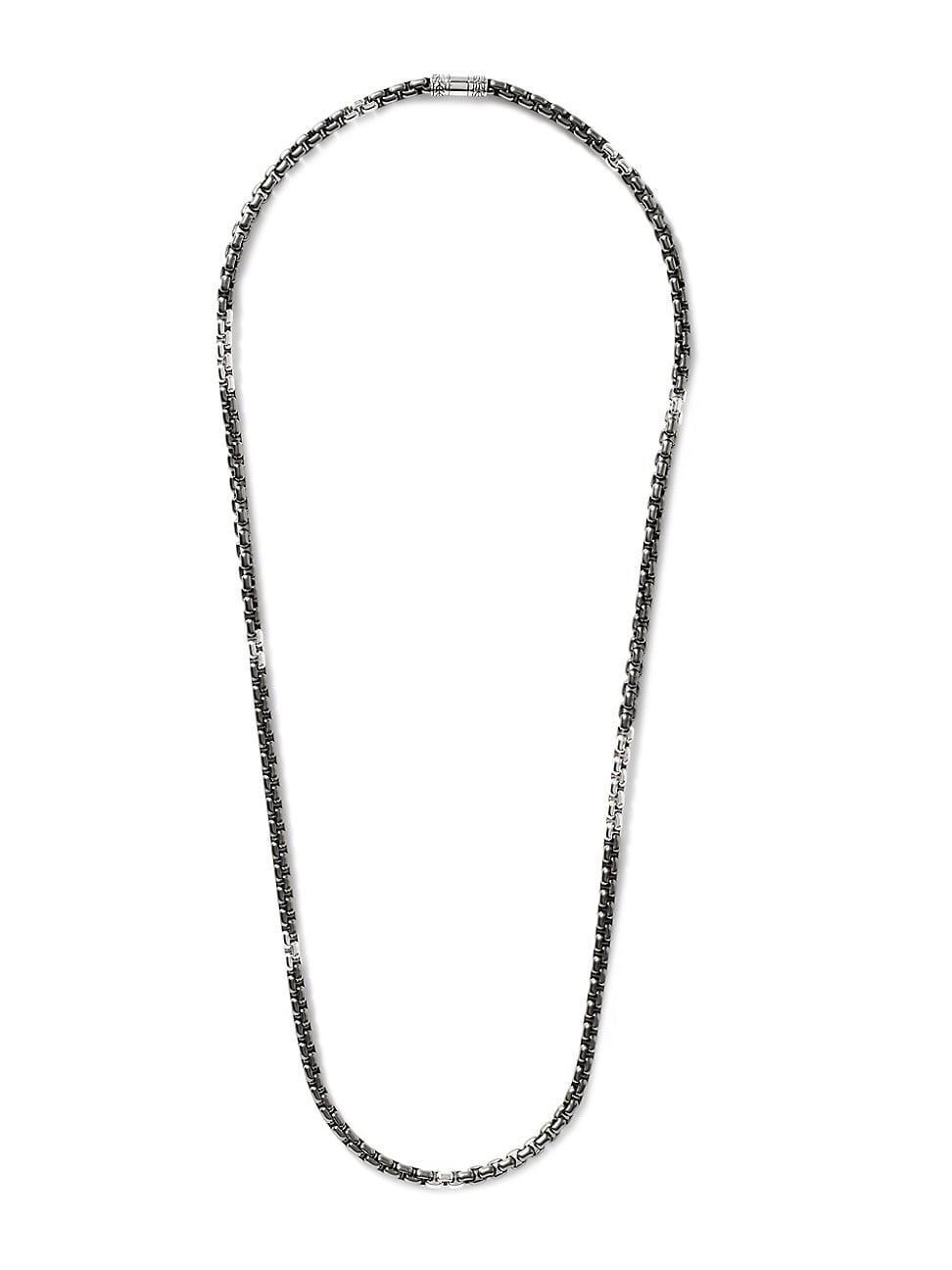 Mens Industrial Box Chain Necklace Product Image