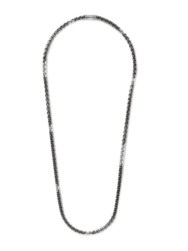 Mens Industrial Box Chain Necklace Product Image