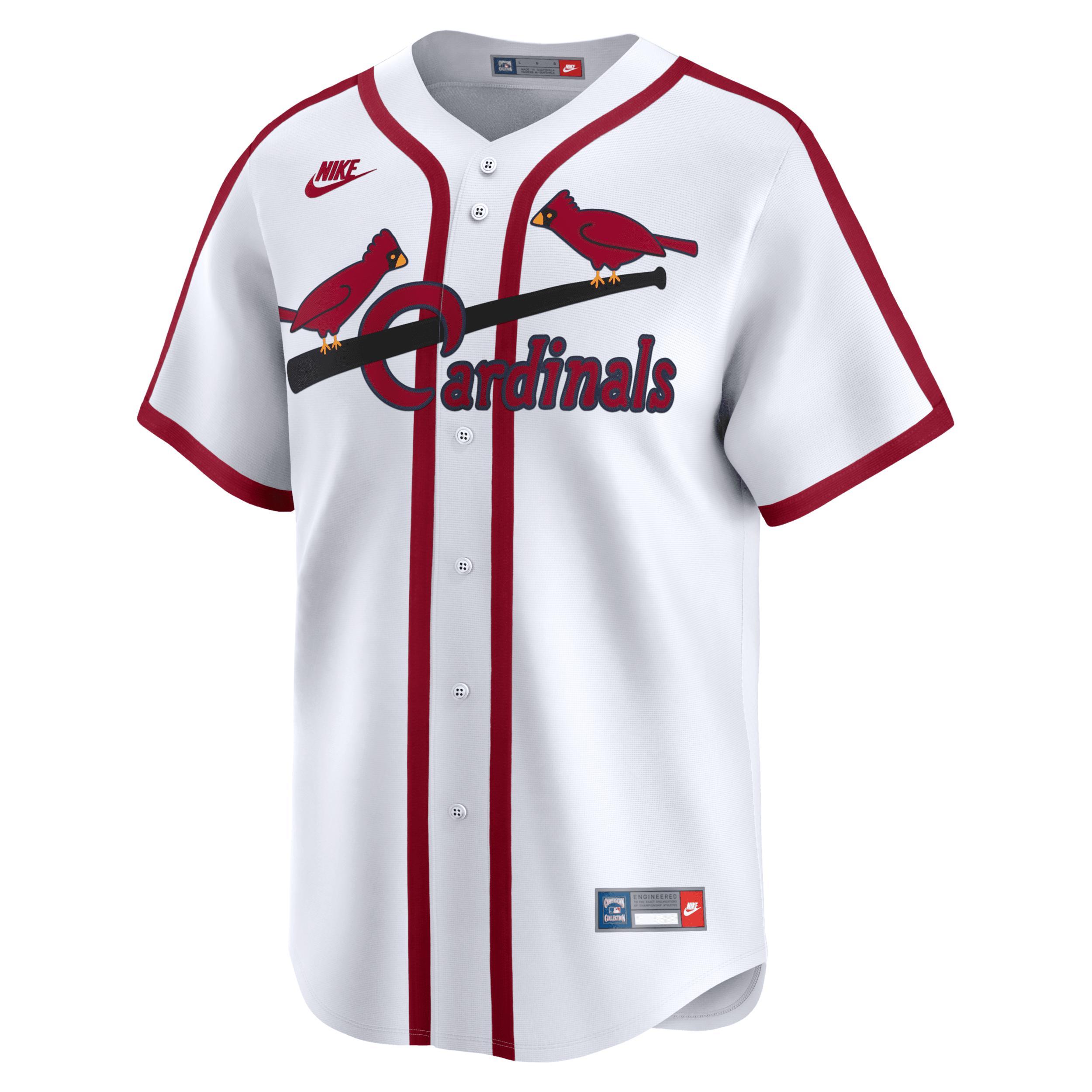 Mens Nike St. Louis Cardinals Cooperstown Collection Limited Jersey Product Image