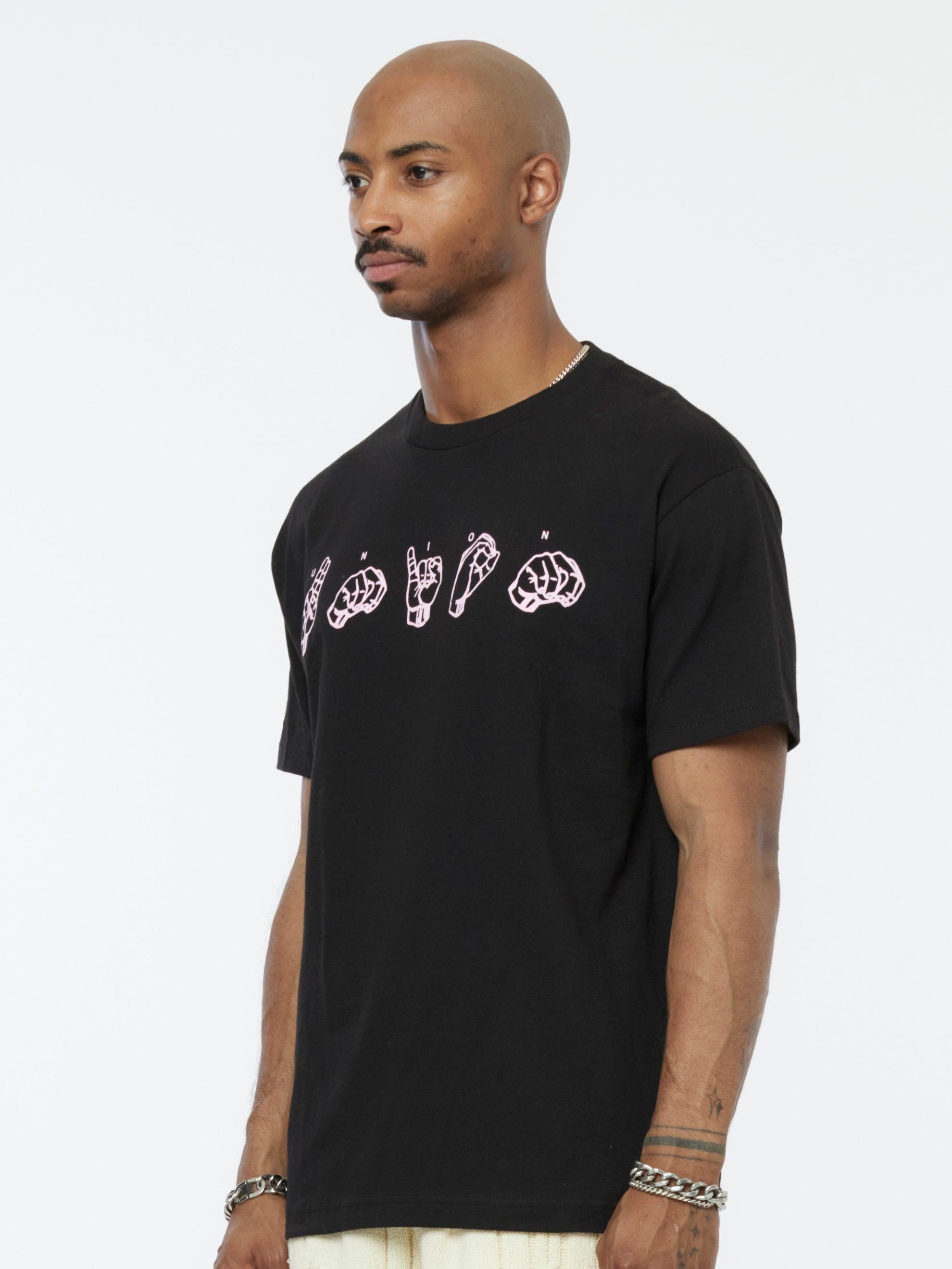 Language Tee (True Black) Product Image