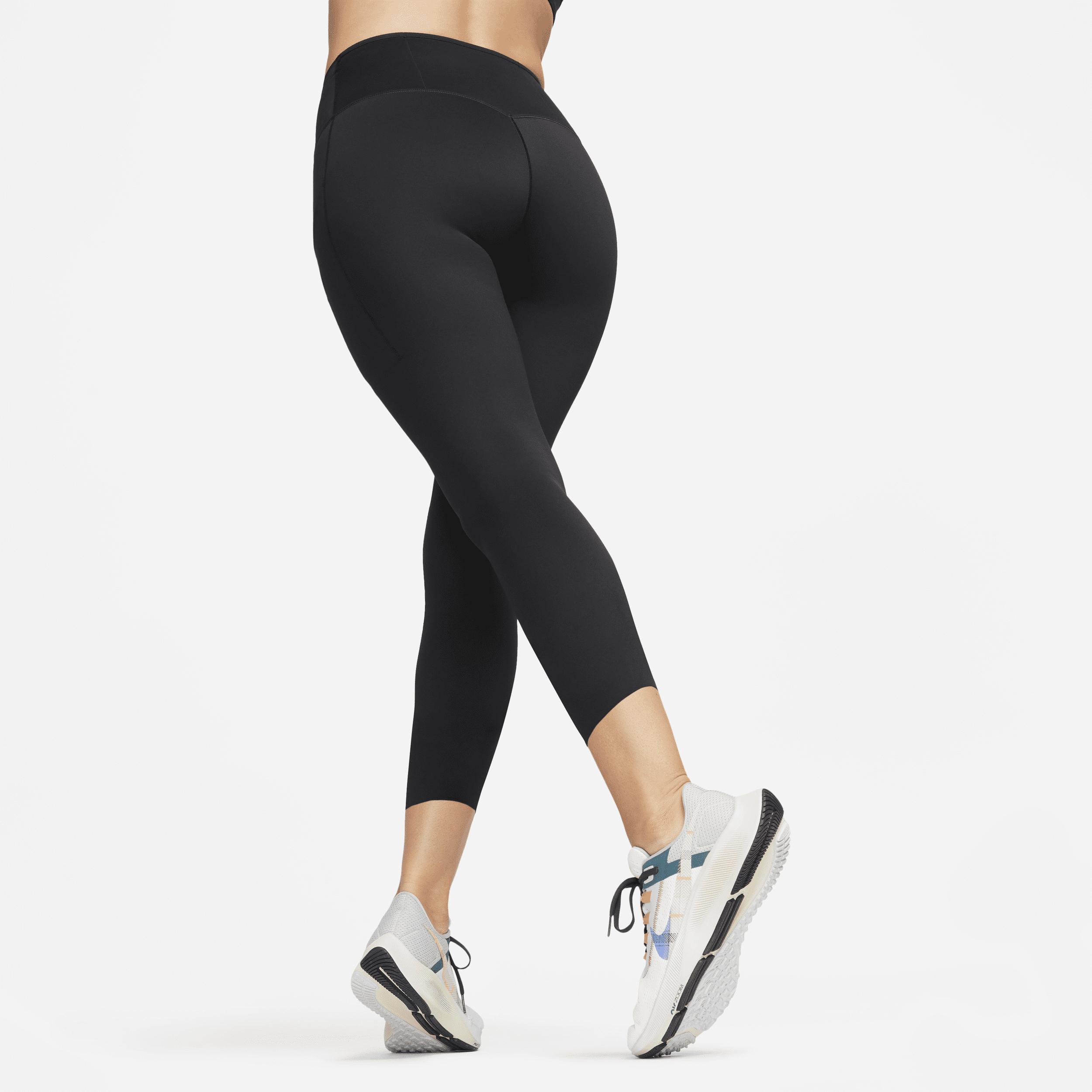 Nike Go Women's Firm-Support Mid-Rise Cropped Leggings with Pockets Product Image