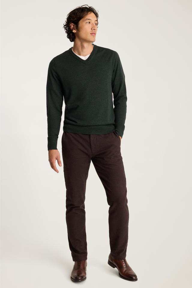 Washable Merino V-Neck Sweater Product Image