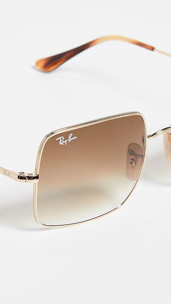 Ray-Ban RB1971 Icons Oversized Square Sunglasses | Shopbop Product Image