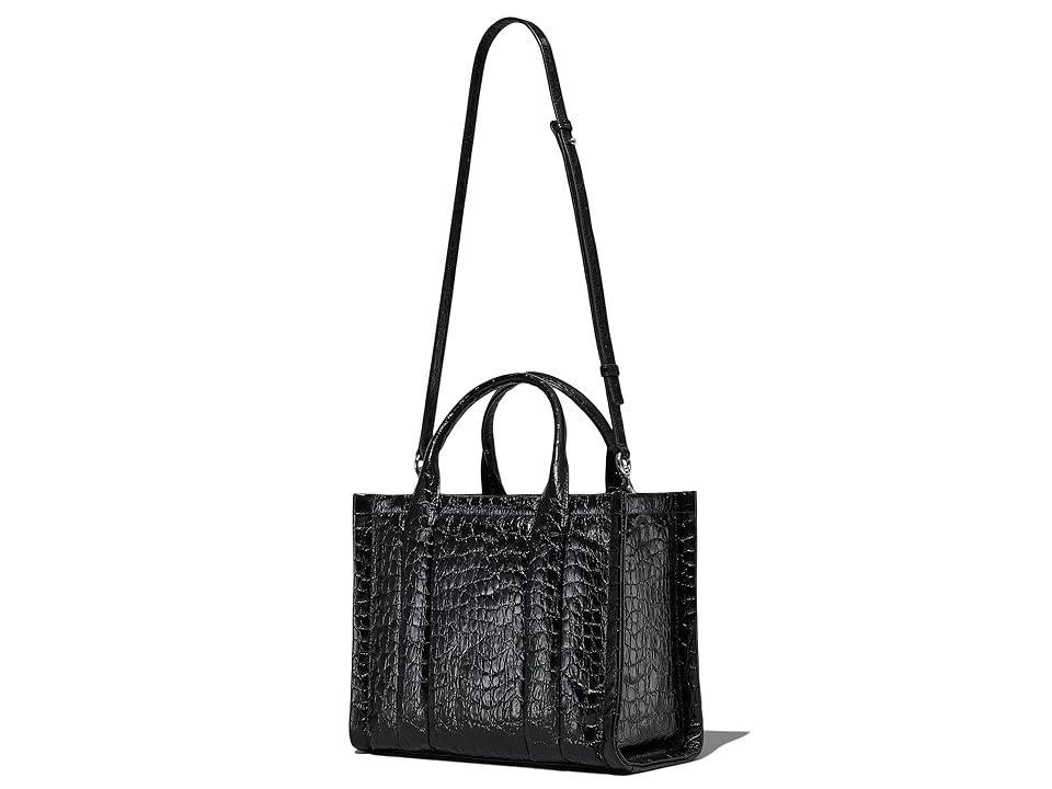 Womens The Croc-Embossed Medium Tote Product Image