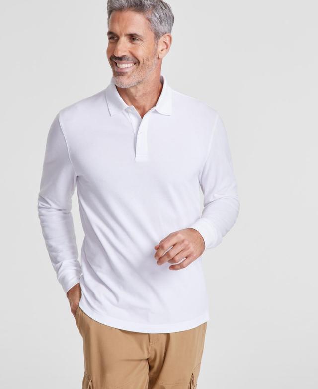 Club Room Mens Solid Stretch Polo, Created for Macys Product Image